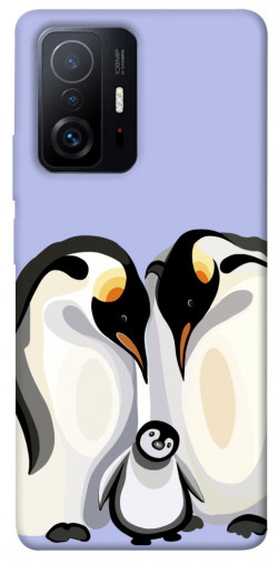 Чехол itsPrint Penguin family для Xiaomi 11T / 11T Pro