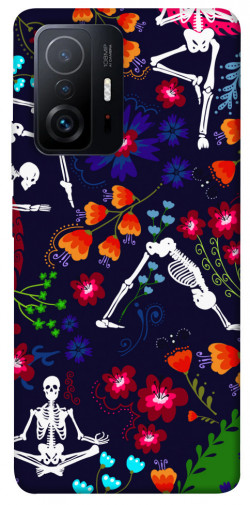 Чехол itsPrint Yoga skeletons для Xiaomi 11T / 11T Pro