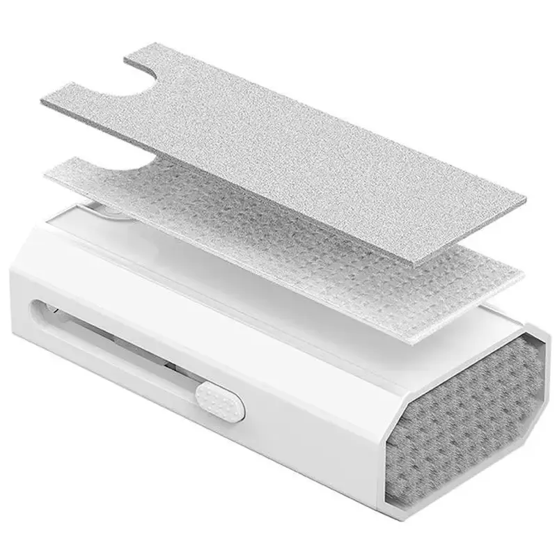Набор для очистки гаджетов Hoco DI35 Mr. Gadget 8in1, White 2, купить оптом с доставкой