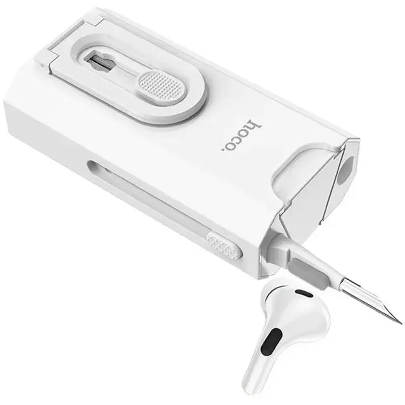 Набор для очистки гаджетов Hoco DI35 Mr. Gadget 8in1, White 4, купить оптом с доставкой