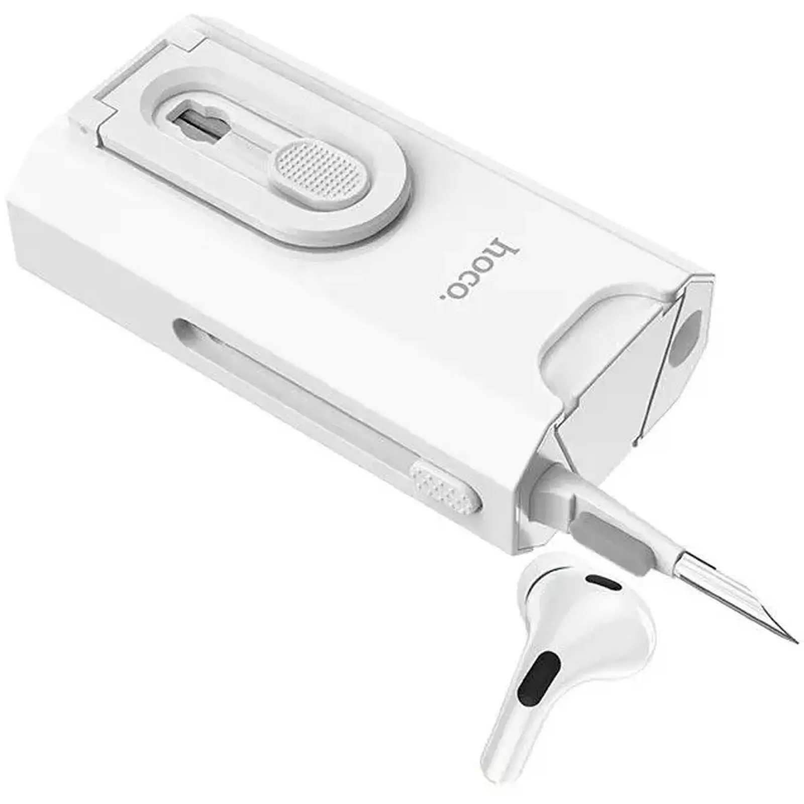 Набор для очистки гаджетов Hoco DI35 Mr. Gadget 8in1, White 4, купить оптом с доставкой
