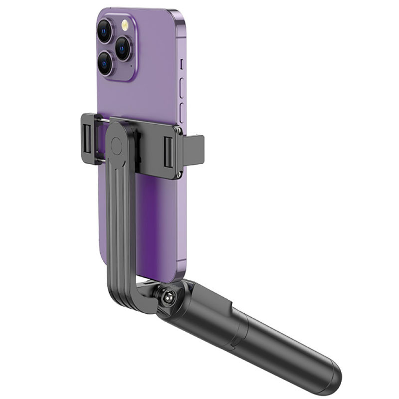 Монопод для селфі Borofone BY11 Happy з триногами + знімний BT пульт на малюнкі №2