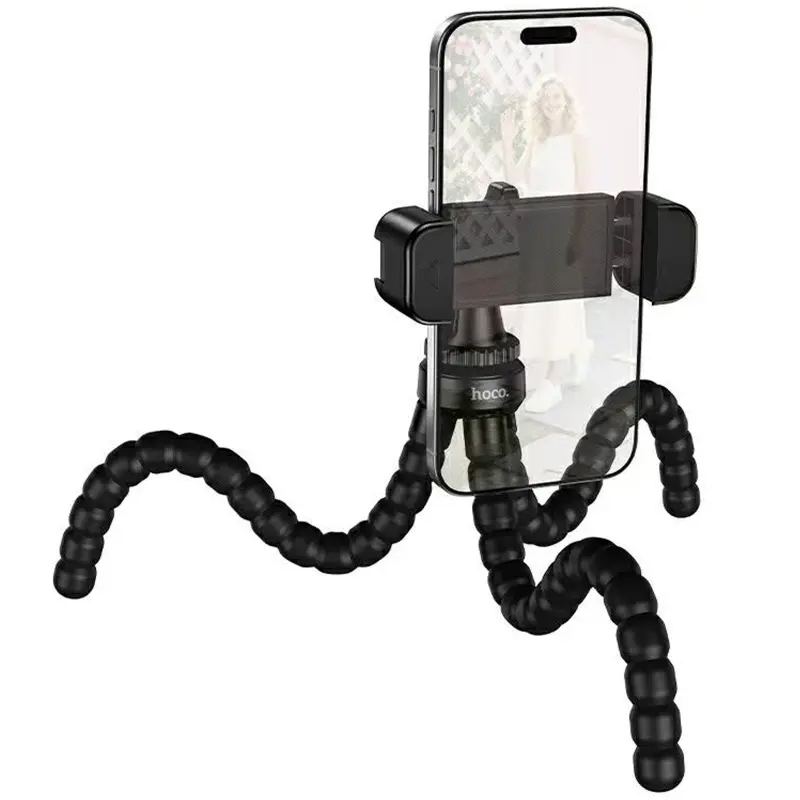 Монопод для селфи Hoco H101 Sunrise octopus, Black, купить оптом с доставкой