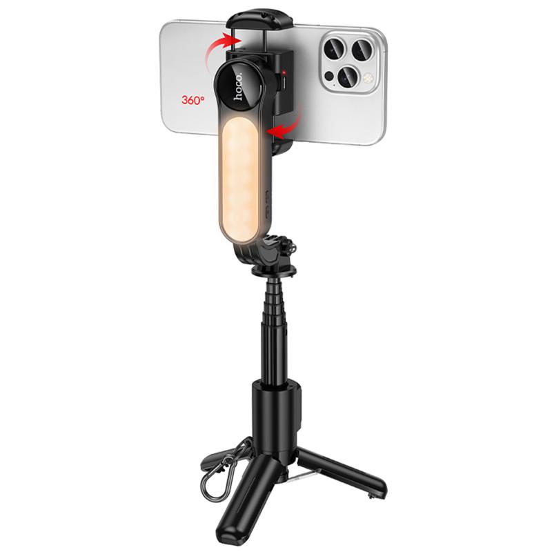 Монопод для селфі Hoco K90 Support axis smart+light на малюнкі №5