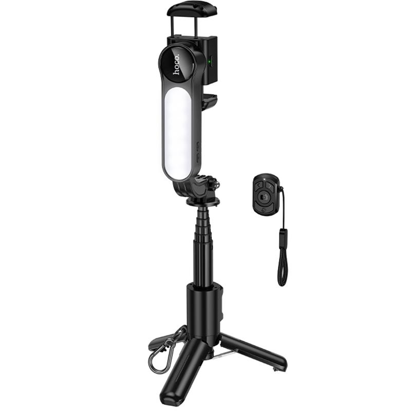 Монопод для селфі Hoco K90 Support axis smart+light на малюнкі №7