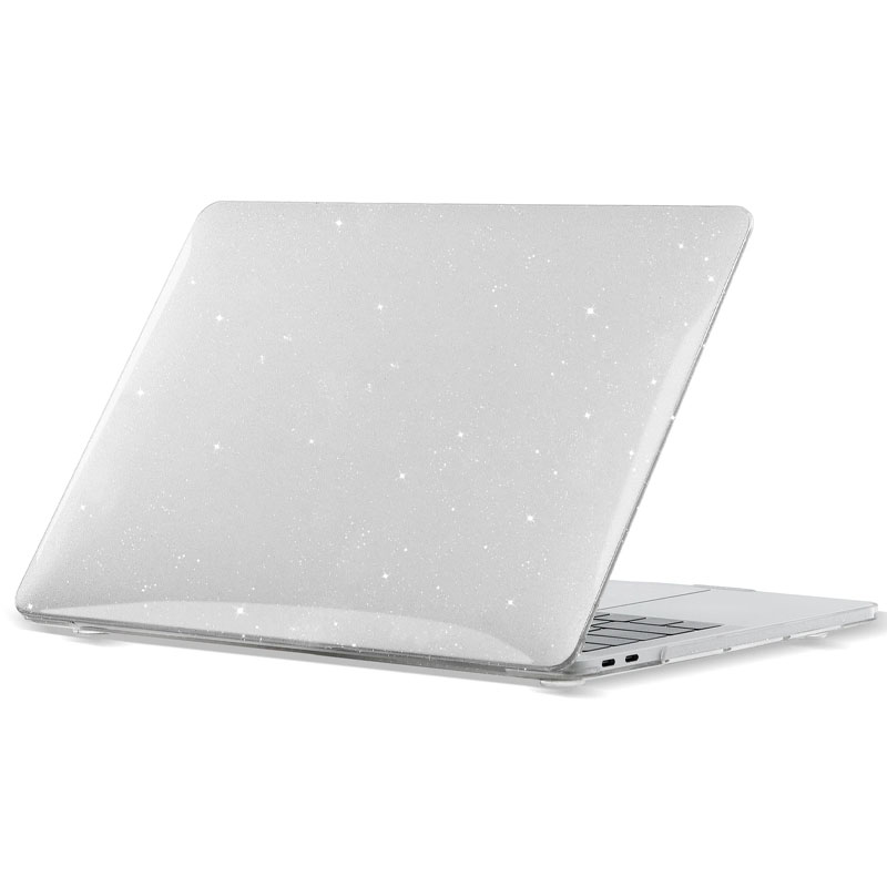 Чохол-накладка Glitter для Apple MacBook Neo 13'' (2026), Прозорий, Пластик, купити оптом з доставкою
