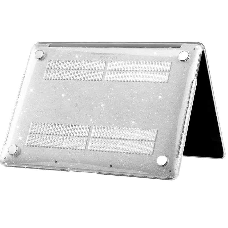 Чохол-накладка Glitter для Apple MacBook Neo 13'' (2026), Прозорий 2, Пластик, купити оптом з доставкою