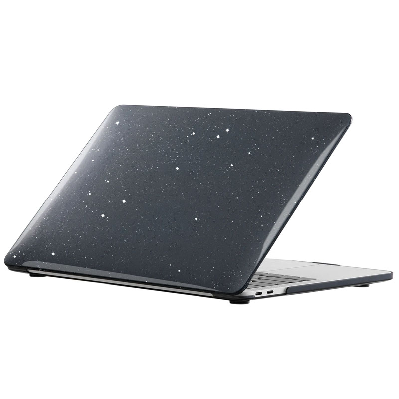 Чохол-накладка Glitter для Apple MacBook Neo 13'' (2026), Чорний, Пластик, купити оптом з доставкою
