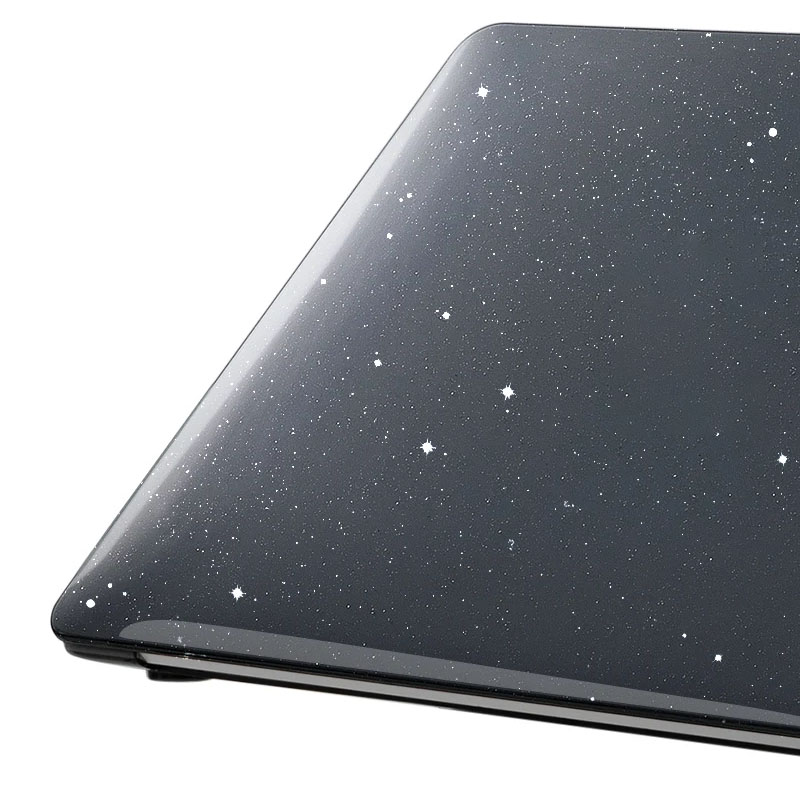 Чохол-накладка Glitter для Apple MacBook Neo 13'' (2026), Чорний 1, Пластик, купити оптом з доставкою