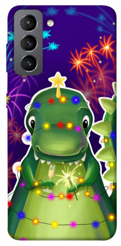 Чехол itsPrint Зеленый дракон для Samsung Galaxy S21 FE