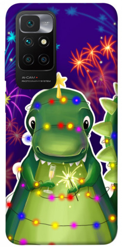 Чехол itsPrint Зеленый дракон для Xiaomi Redmi 10