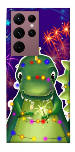 Чохол itsPrint Зелений дракон для Samsung Galaxy S22 Ultra