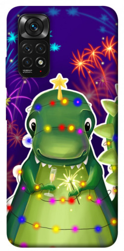 Чехол itsPrint Зеленый дракон для Xiaomi Redmi Note 11 (Global) / Note 11S