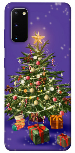 Чехол itsPrint Нарядная елка для Samsung Galaxy S20