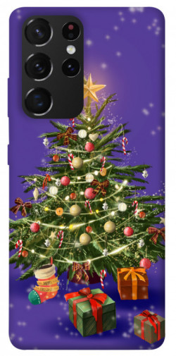 Чехол itsPrint Нарядная елка для Samsung Galaxy S21 Ultra