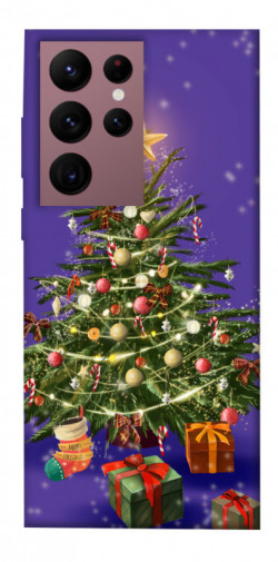 Чехол itsPrint Нарядная елка для Samsung Galaxy S22 Ultra