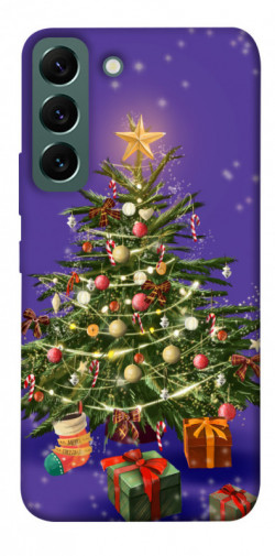 Чехол itsPrint Нарядная елка для Samsung Galaxy S22