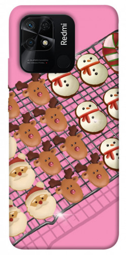 Чехол itsPrint Рождественское печенье для Xiaomi Redmi 10C