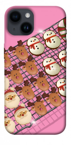 Чехол itsPrint Рождественское печенье для Apple iPhone 14 (6.1")