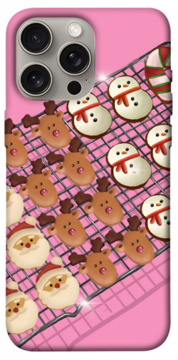 Чехол itsPrint Рождественское печенье для Apple iPhone 15 Pro Max (6.7")