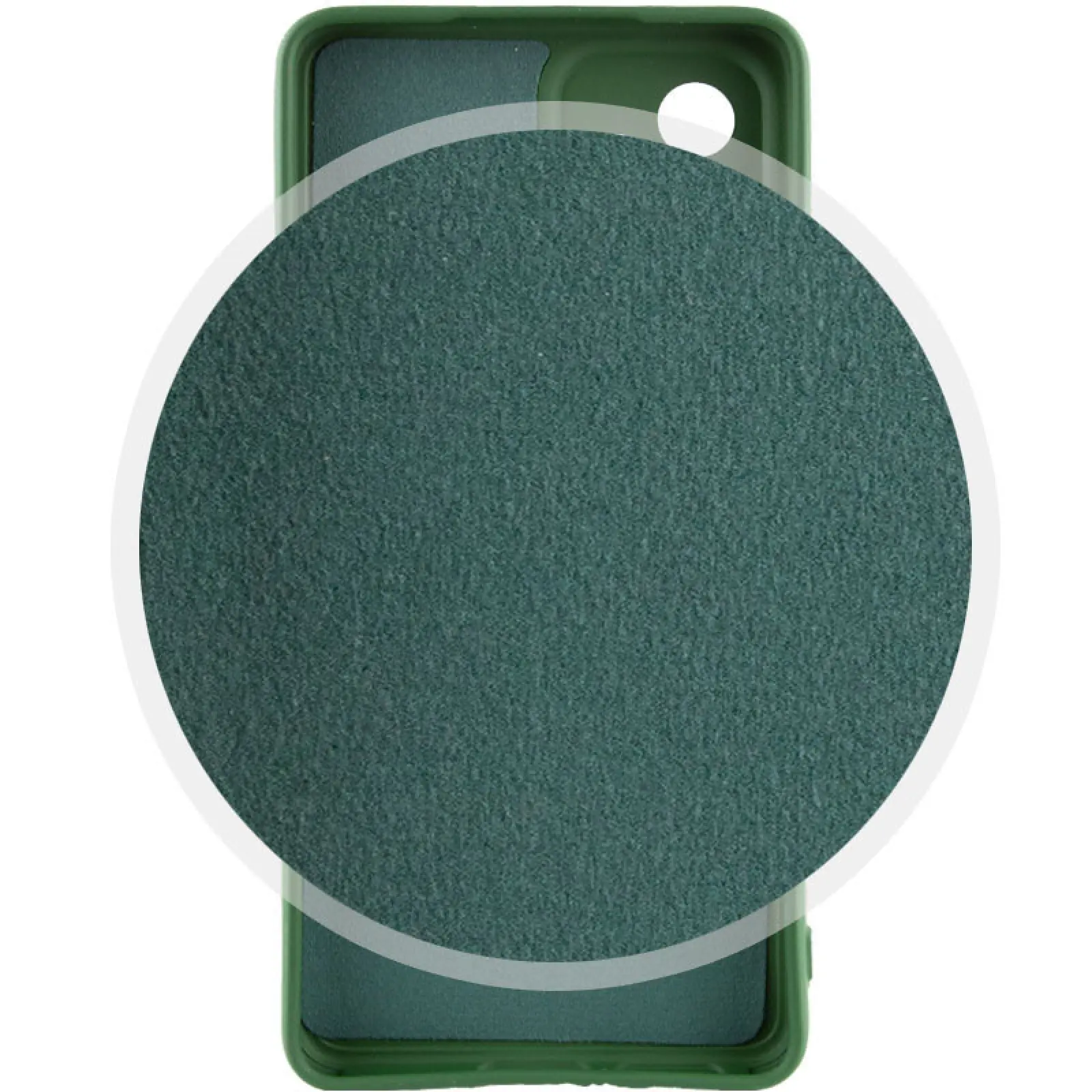 Чехол Silicone Cover Lakshmi Full Camera (A) для Xiaomi Poco X5 5G / Redmi Note 12 5G, Зеленый / Dark green 2, Силикон, купить оптом с доставкой