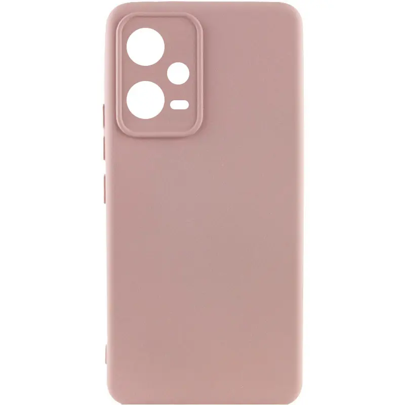 Чехол Silicone Cover Lakshmi Full Camera (A) для Xiaomi Poco X5 5G / Redmi Note 12 5G, Розовый / Pink Sand, Силикон, купить оптом с доставкой
