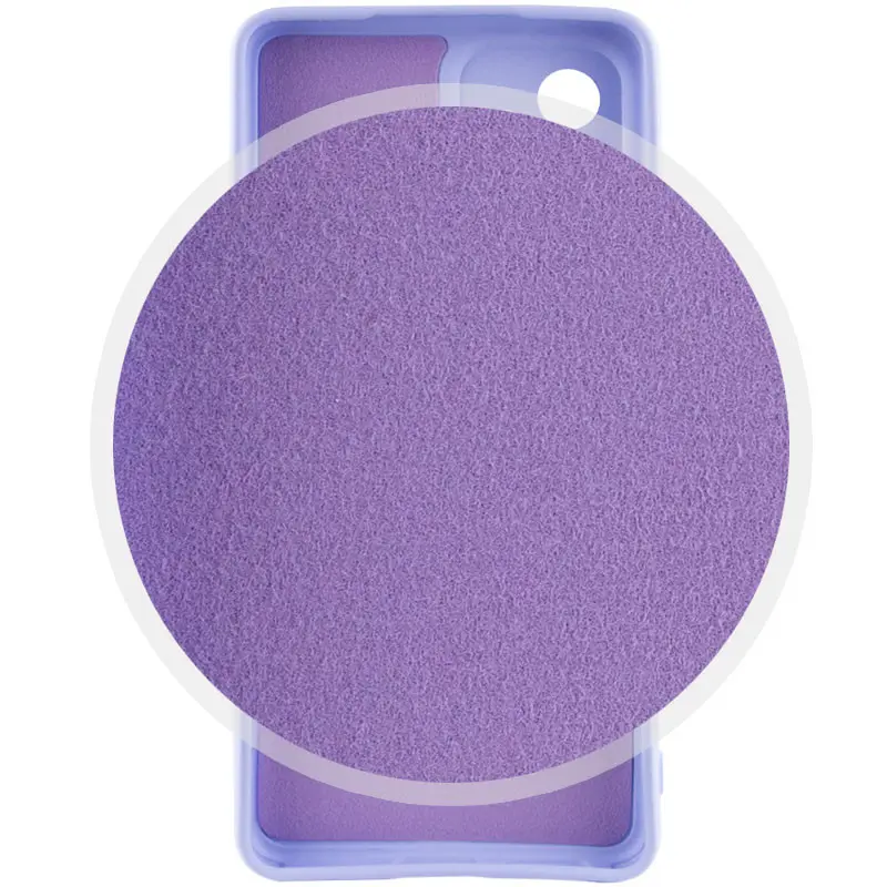 Чехол Silicone Cover Lakshmi Full Camera (A) для Xiaomi Poco X5 5G / Redmi Note 12 5G, Сиреневый / Dasheen 2, Силикон, купить оптом с доставкой