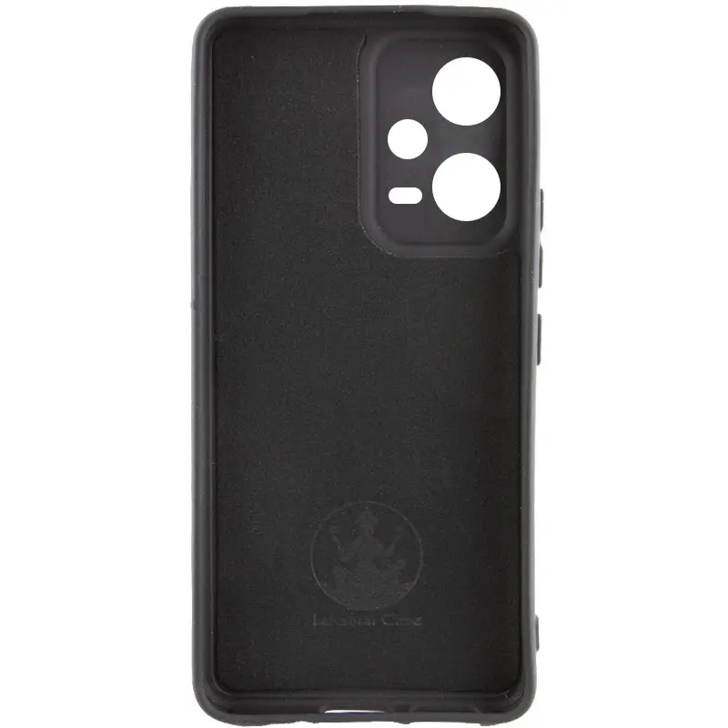 Чехол Silicone Cover Lakshmi Full Camera (A) для Xiaomi Poco X5 5G / Redmi Note 12 5G, Черный / Black 1, Силикон, купить оптом с доставкой