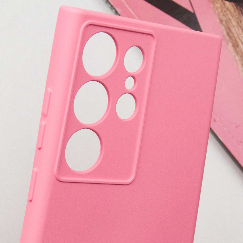 Чохол Silicone Cover Lakshmi Full Camera (A) для Samsung Galaxy S24 Ultra | Мікрофібра на малюнкі №5