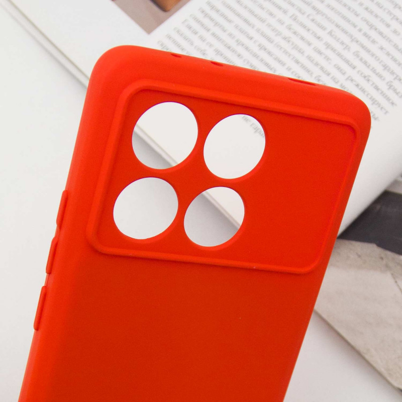 Чохол Silicone Cover Lakshmi Full Camera (A) для Xiaomi Poco X6 Pro | Мікрофібра на малюнкі №5