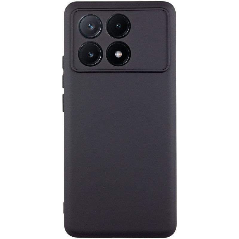 Чехол Silicone Cover Lakshmi Full Camera (A) для Xiaomi Poco X6 Pro | Микрофибра смотреть фото №1
