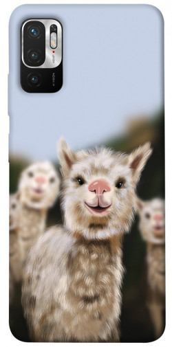 Чехол itsPrint Funny llamas для Xiaomi Redmi Note 10 5G