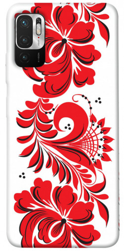Чехол itsPrint Червона вишиванка для Xiaomi Redmi Note 10 5G