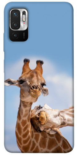 Чехол itsPrint Милые жирафы для Xiaomi Redmi Note 10 5G