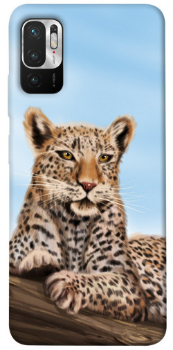Чехол itsPrint Proud leopard для Xiaomi Redmi Note 10 5G