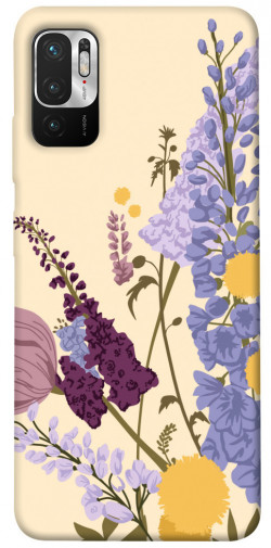 Чохол itsPrint Flowers art для Xiaomi Redmi Note 10 5G