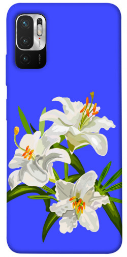 Чехол itsPrint Three lilies для Xiaomi Redmi Note 10 5G