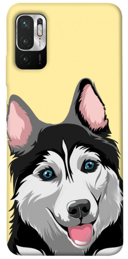 Чехол itsPrint Husky dog для Xiaomi Redmi Note 10 5G