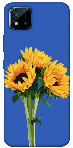 Чехол itsPrint Bouquet of sunflowers для Realme C11 (2021)