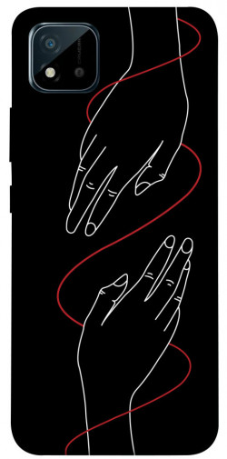 Чехол itsPrint Плетение рук для Realme C11 (2021)