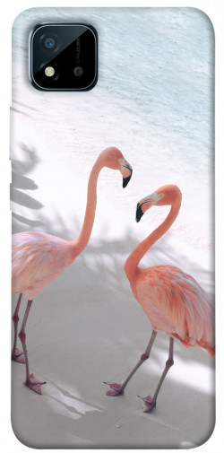Чехол itsPrint Flamingos для Realme C11 (2021)