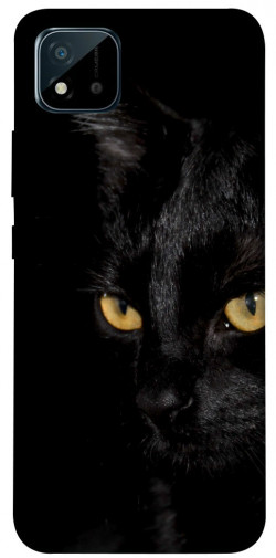 Чехол itsPrint Черный кот для Realme C11 (2021)