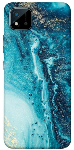 Чехол itsPrint Голубая краска для Realme C11 (2021)