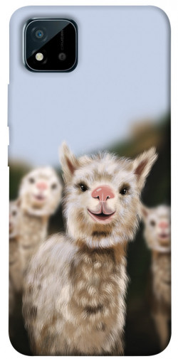 Чохол itsPrint Funny llamas для Realme C11 (2021)