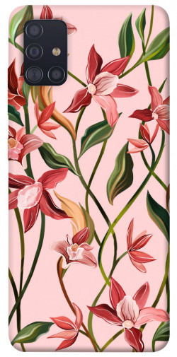 Чехол itsPrint Floral motifs для Samsung Galaxy A51