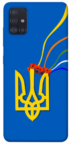 Чохол itsPrint Квітучий герб для Samsung Galaxy A51