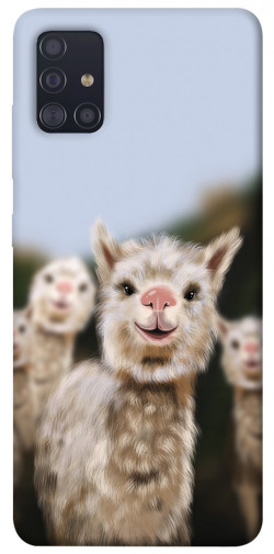 Чехол itsPrint Funny llamas для Samsung Galaxy A51