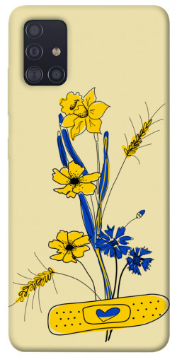 Чохол itsPrint Українські квіточки для Samsung Galaxy A51