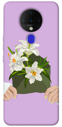 Чехол itsPrint Flower message для TECNO Spark 6