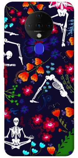 Чехол itsPrint Yoga skeletons для TECNO Spark 6